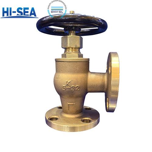 JIS F7302 Bronze Angle Valve